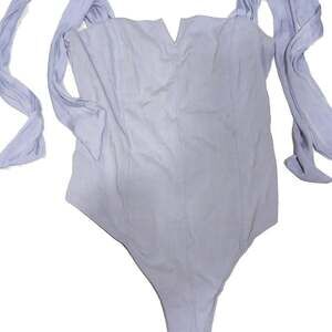 Intimately by Free People lilac blue bodysuit. labelled S but fits like M